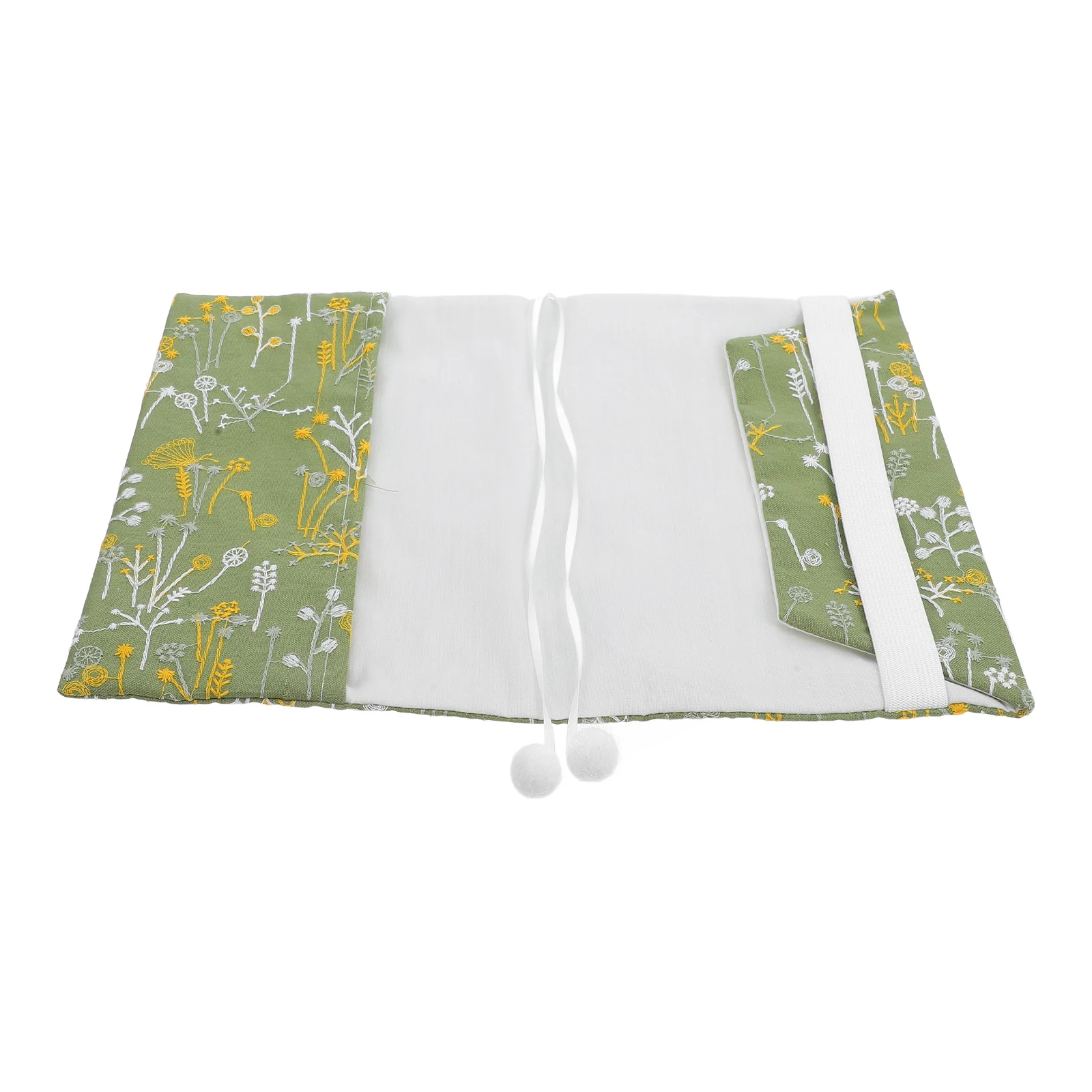 Delicate Fabric Cover Cloth Art A5 Notebook Cover Reusable Protector For Hardcover Schoolbooks Creative Decorative