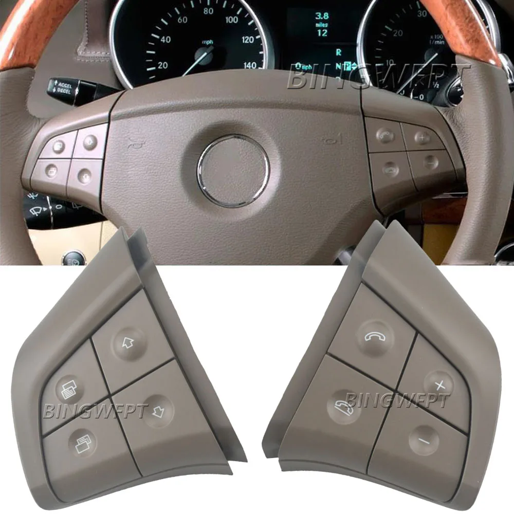 

For Mercedes Benz W164 W245 W251 ML GL300/350/400/450 2006-2009 NEW Steering Wheel Switch Control Button Car Multi-function Keys