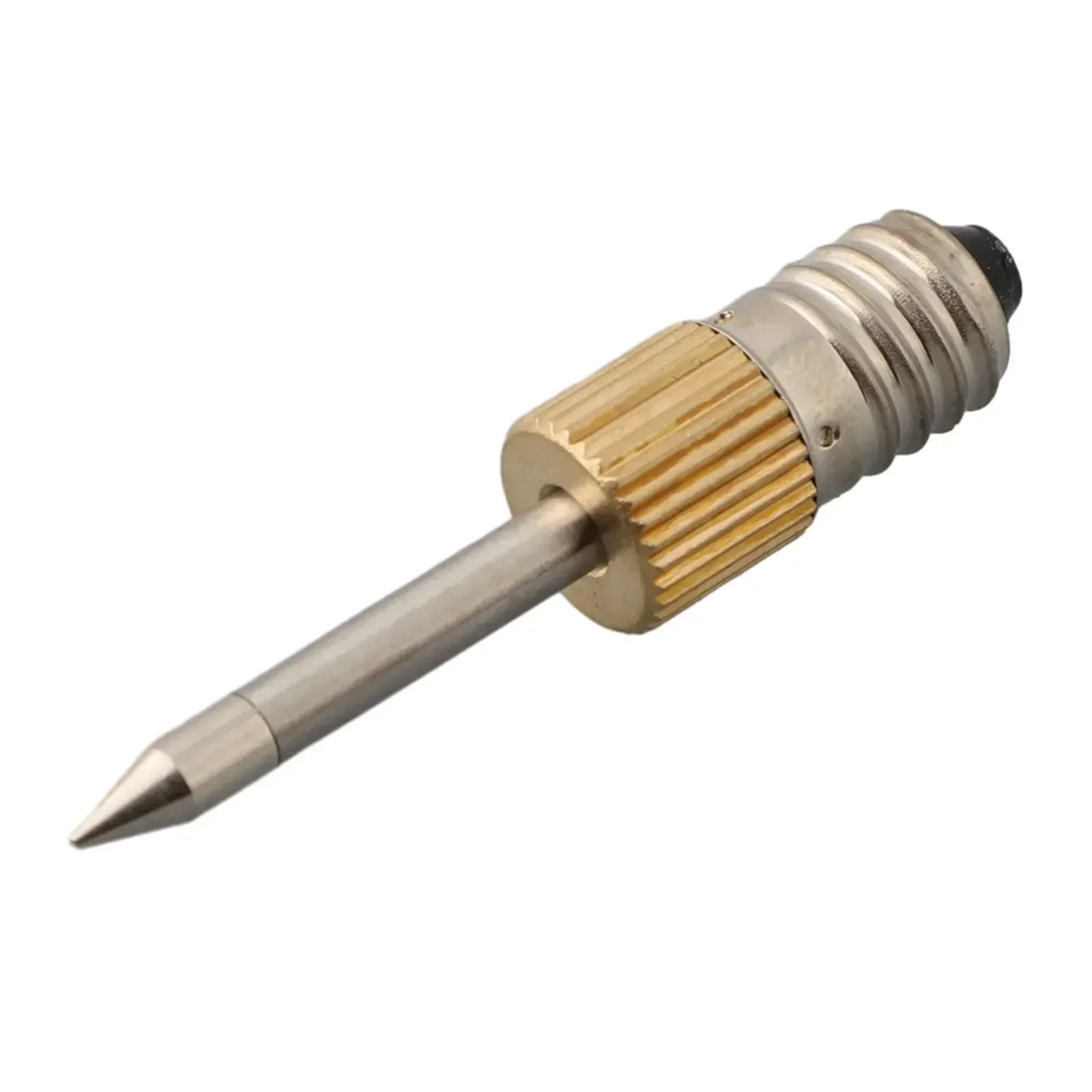 

1pc Welding Soldering Tips Soldering Iron Heads Replacements Threaded Soldering Tips Fits For E10 Interface Soldering Irons