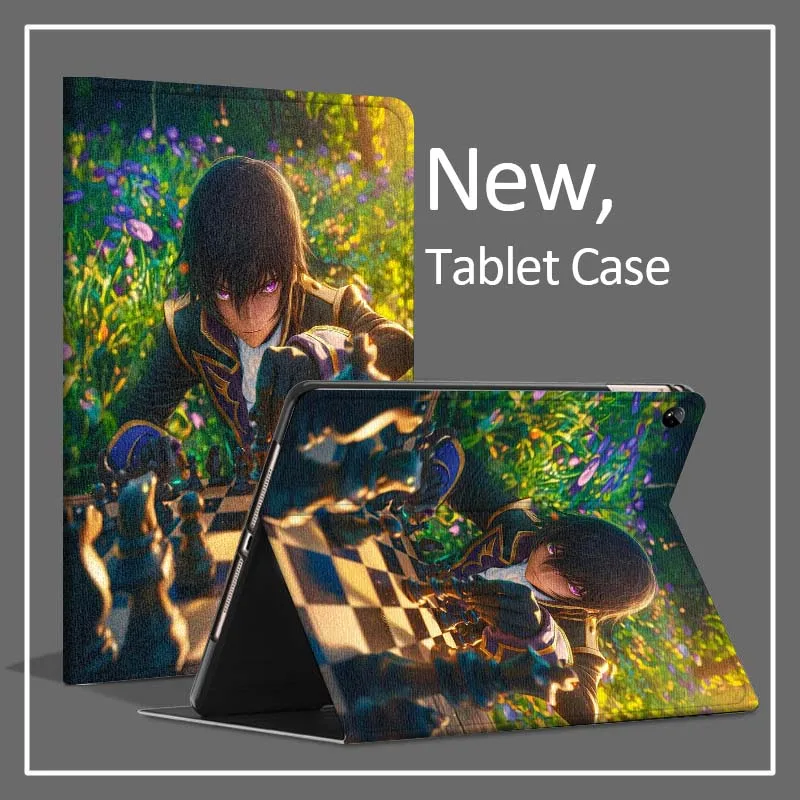 

Code Geass Popular Anime For Vivo IQOO Pad Pad2 Pad3 Pad5 Air SE Pro 11 11.5 12.1 12.3 13 inch Foldable Cover Tablet Case