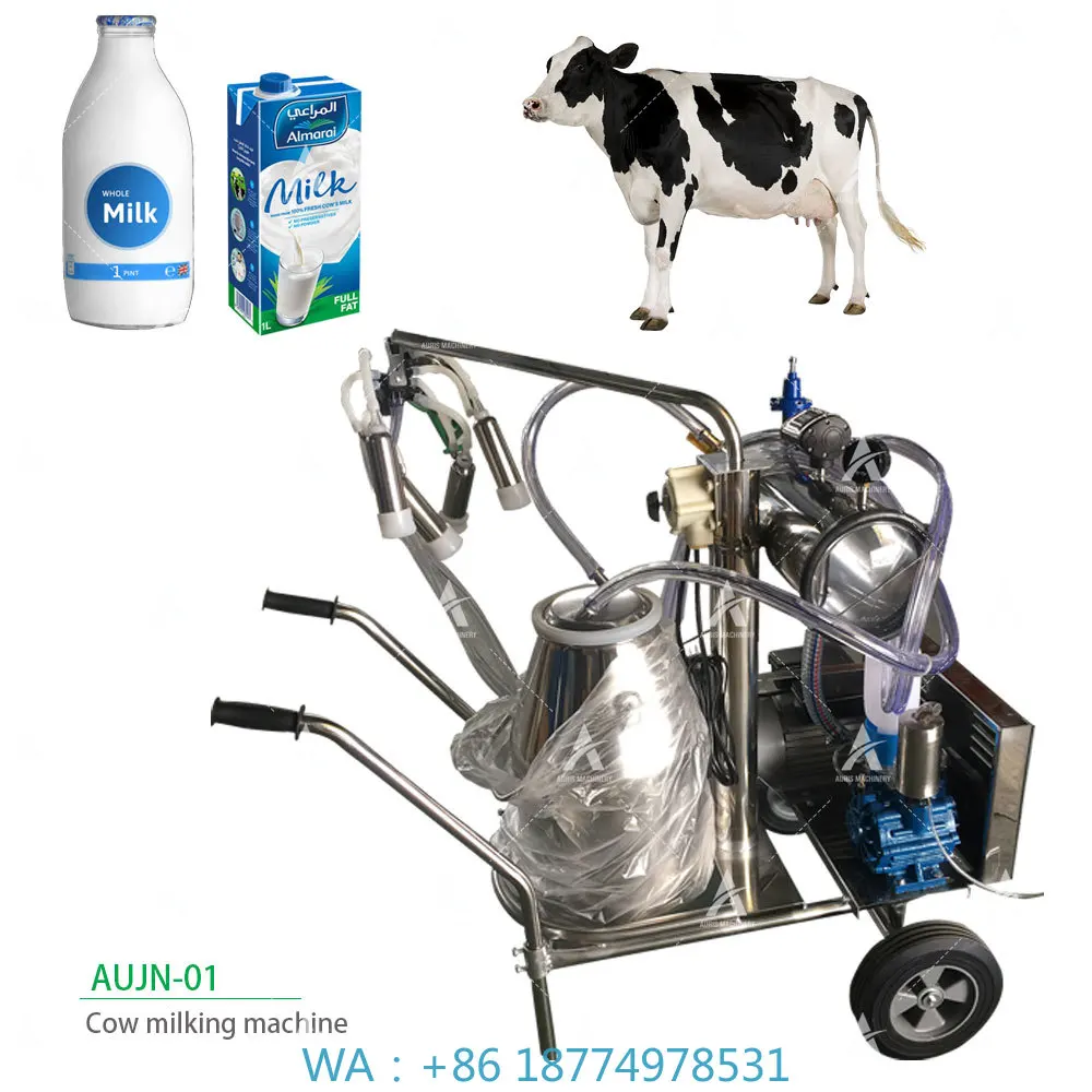 

Buckets Cow Milker Vacuum Pump Milker Milking Machine316 Stainless Steel Single Bucket Double