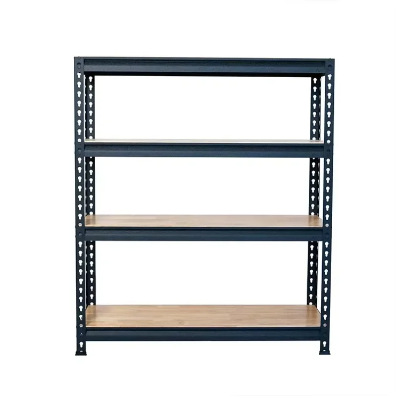 Heavy duty indoor outdoor Garage boltless plastic 4-Tier home Storage utility rack Shelving Unit