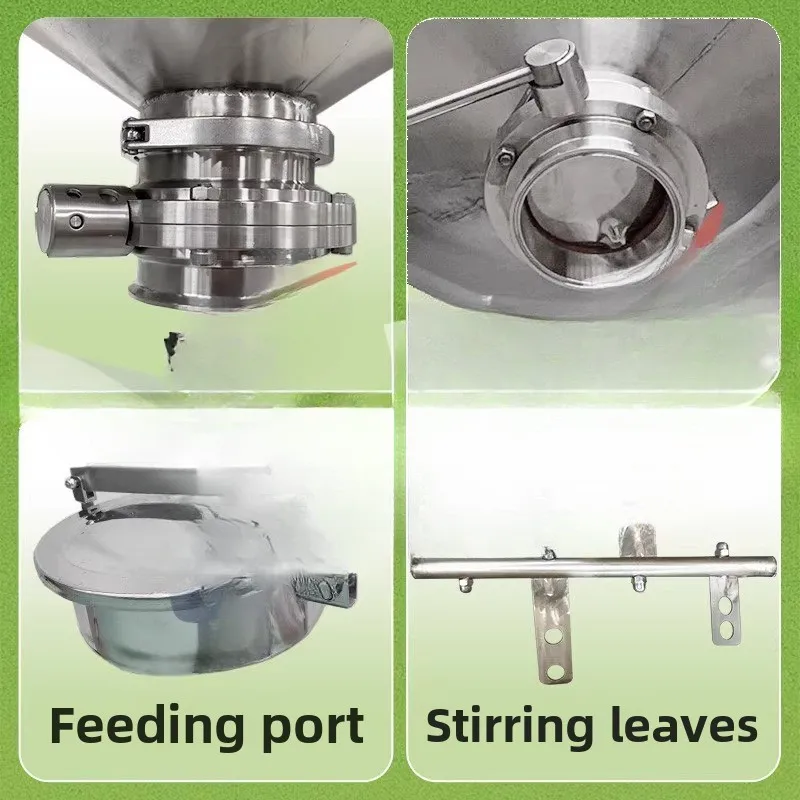 Edelstahl Trockenpulver Lebensmittelpulver Mixer Laborpulver