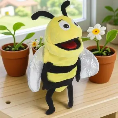 1pc fantoche de mão animal bonito para crianças desempenho interativo prop contar histórias desempenho educação precoce presente