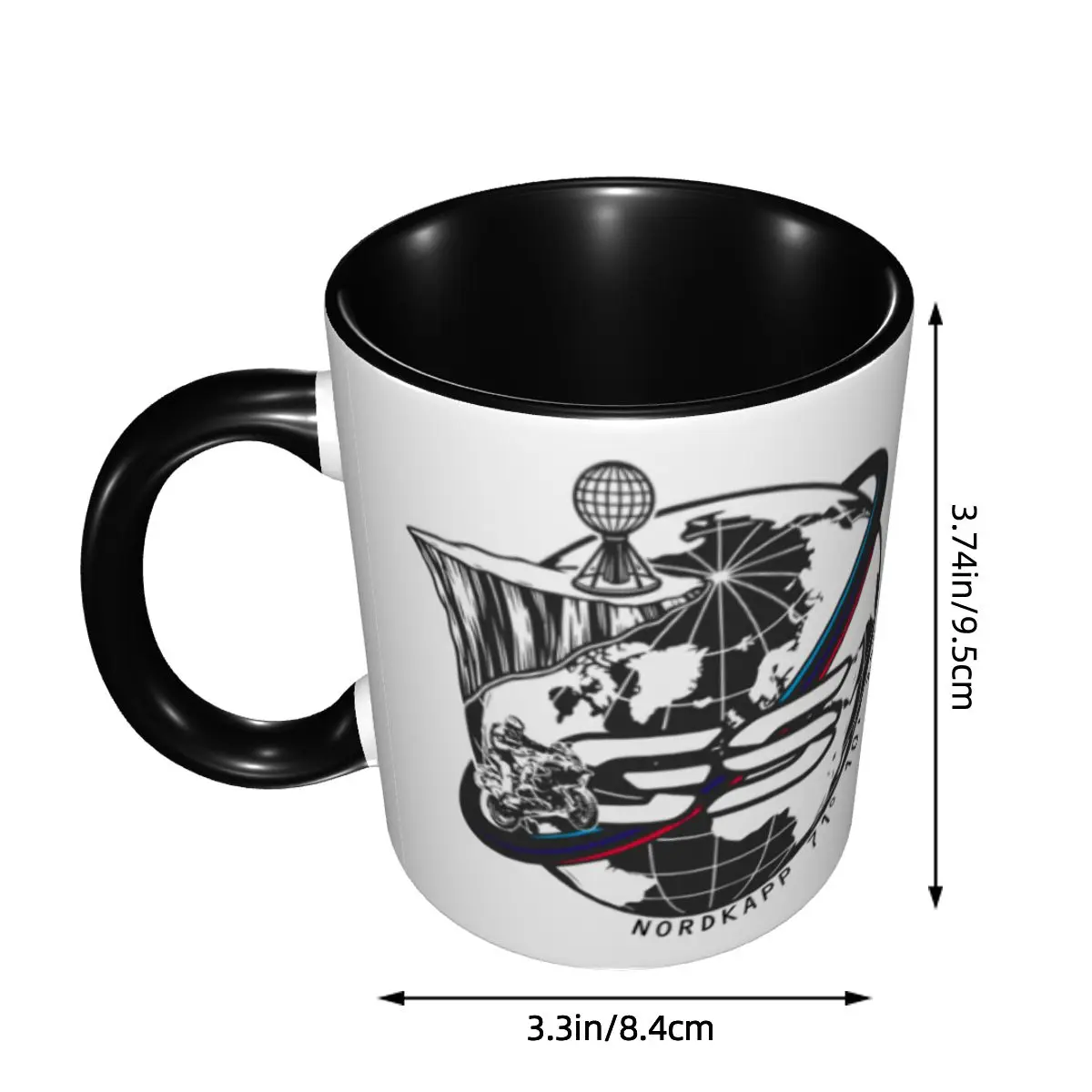 Motorcycle Adventure GS Mugs Custom Ceramic Coffee Mug Cup Creative Present 2