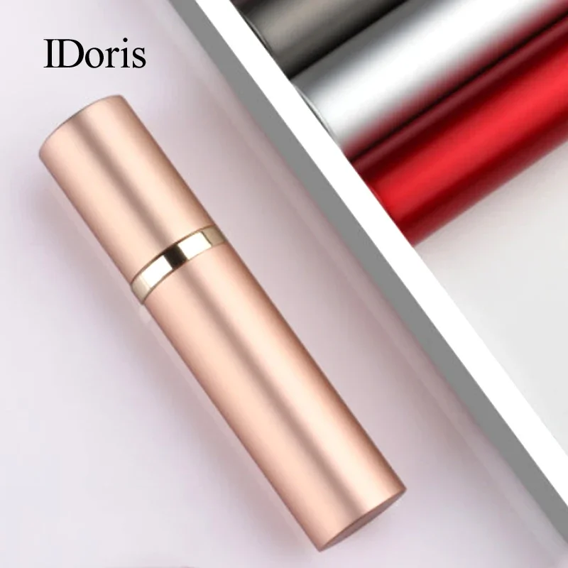 

IDoris 1PC 5ML Small Mini Empty Perfume Spray Bottle Portable Refillable Plastic Parfume Atomizer Mist Dispenser Travel Contain