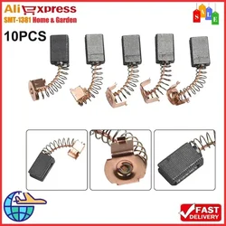 Juego de cepillos de carbono para Motor eléctrico, piezas de repuesto para amoladora angular Black-Decker G720, accesorios para herramientas eléctricas, 10 piezas, 5x8x12mm
