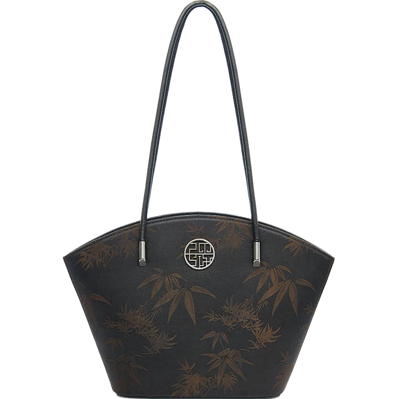 2023 Mulberry silk Tote bag female new Chinese style retro large capacity shoulder bag Designer Handbags luxurious ladies bags