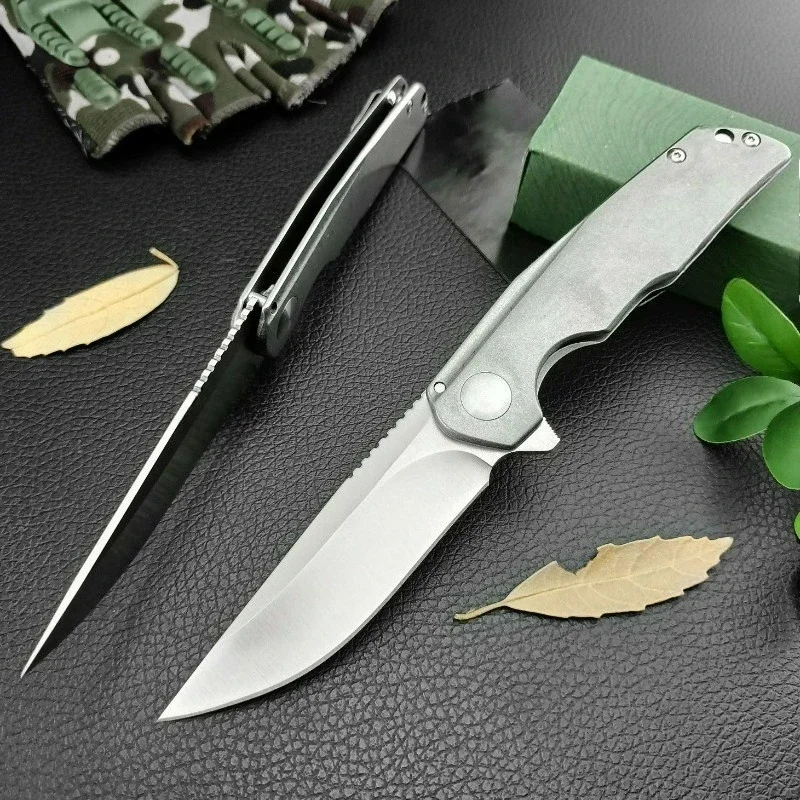 

CR3720 pocket folding Knife 8CR13MOV blade Steel CNC Handle edc multitool knifes selbstverteidigung survival Tactical knife