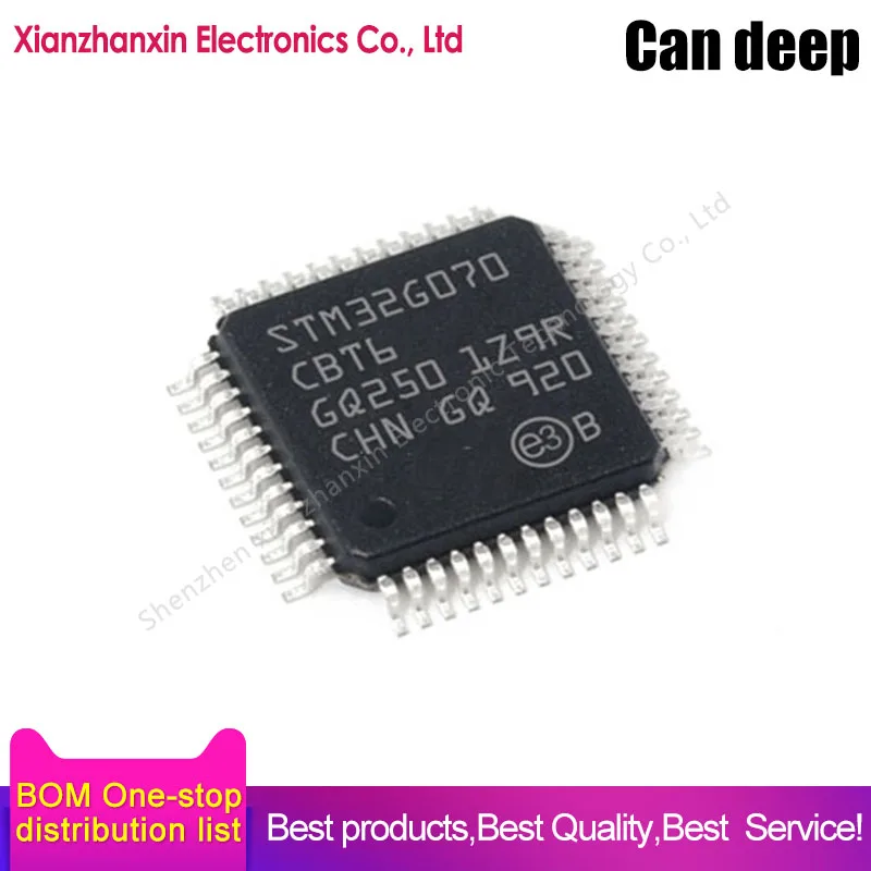 1~5pcs/lot STM32G070CBT6 STM32G070 070CBT6 LQFP-32 Single chip MCU microcontroller