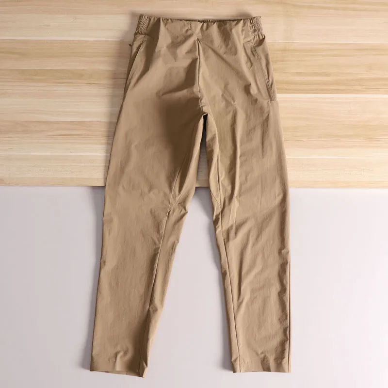 في الهواء الطلق خفيفة الوزن كوي جافة لينة ell الرجال عارضة السراويل الربيع الصيف مستقيم الساق الرياضية مريحة تنفس السراويل