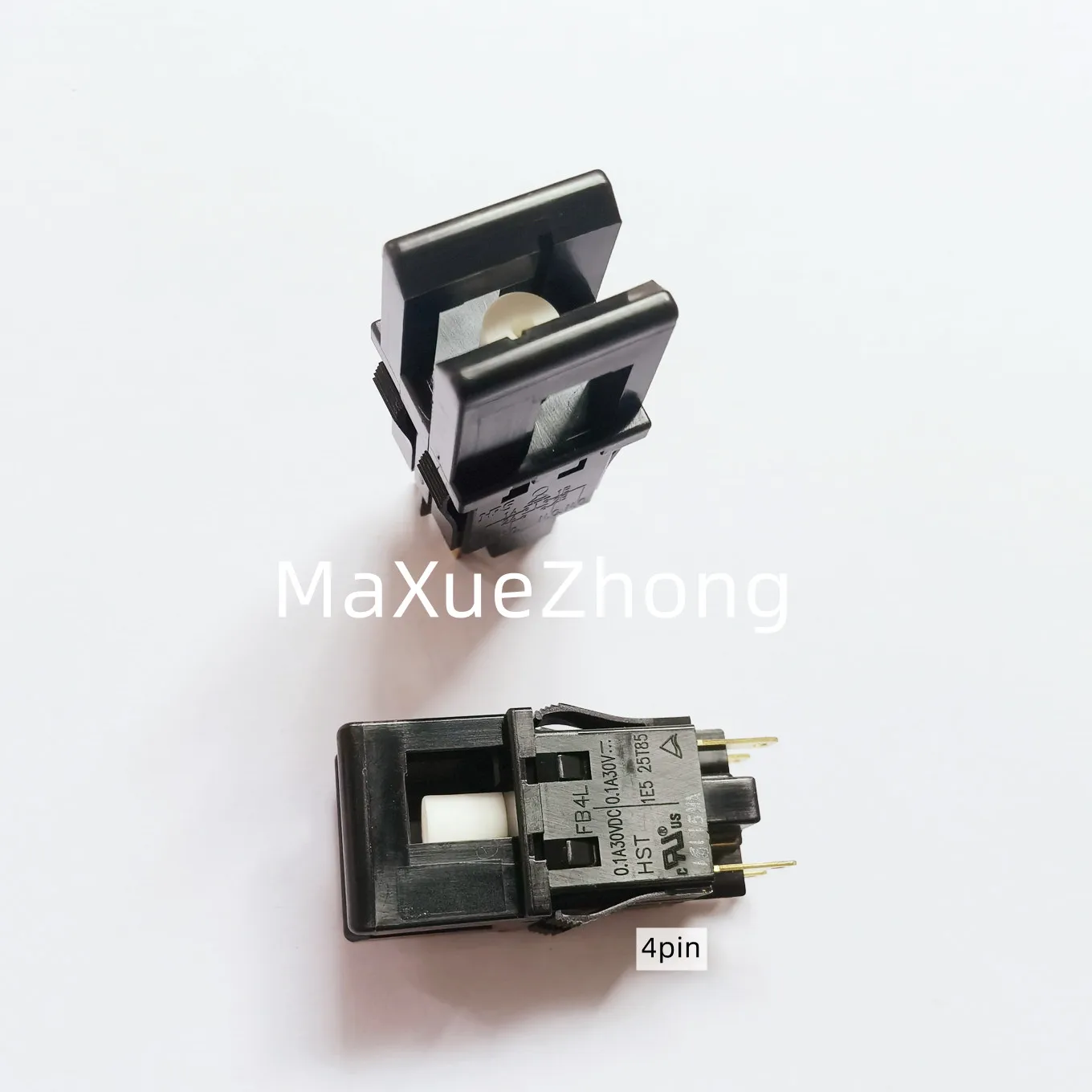 Original new 100% FB4L-BA12 button switch 4pin button button reset power switch 0.1A30V