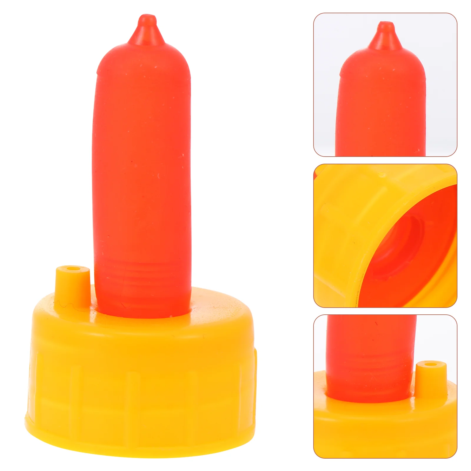

10 Pcs Animal Goat Pacifier Cow Nursing Bottle Nipples for Pig Milk Lamb Drink Red Livestock Feeding Baby