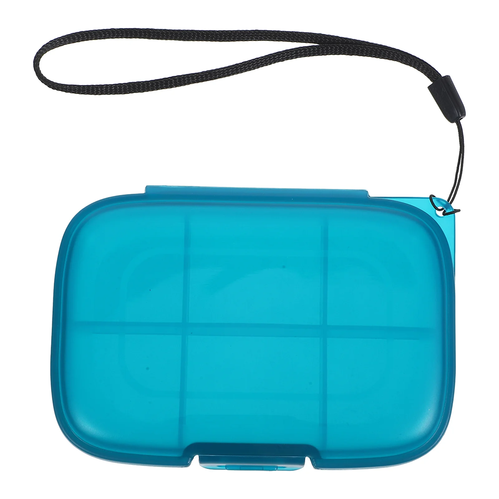 

Medicine Organizer Box Portable 7-Day Pill Container Sealed Design For Travel Daily Use Medication Management Storage Plastic