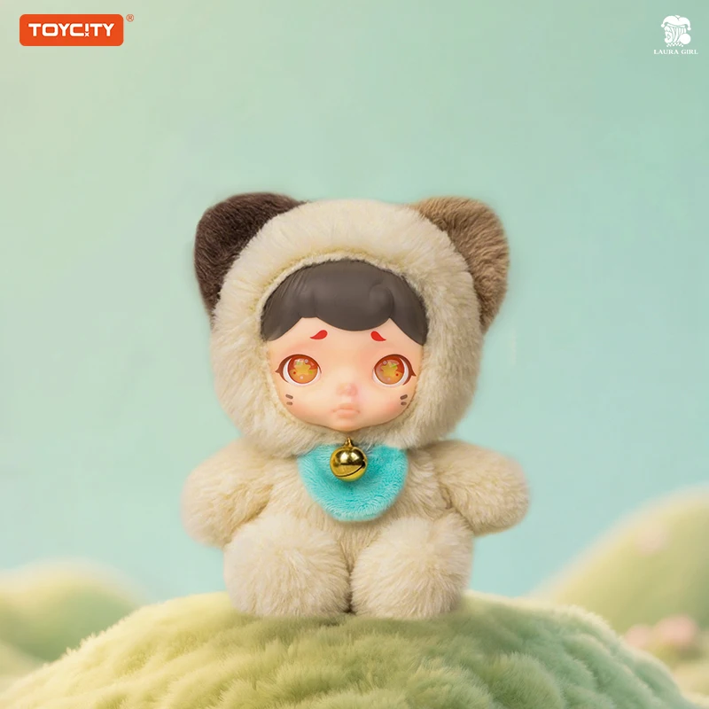 Toycity “Serie Cute Pet Dessert Shop” Scatola cieca della serie Laura Simpatico ciondolo per bambola di peluche composita Scatola misteriosa Regali di peluche