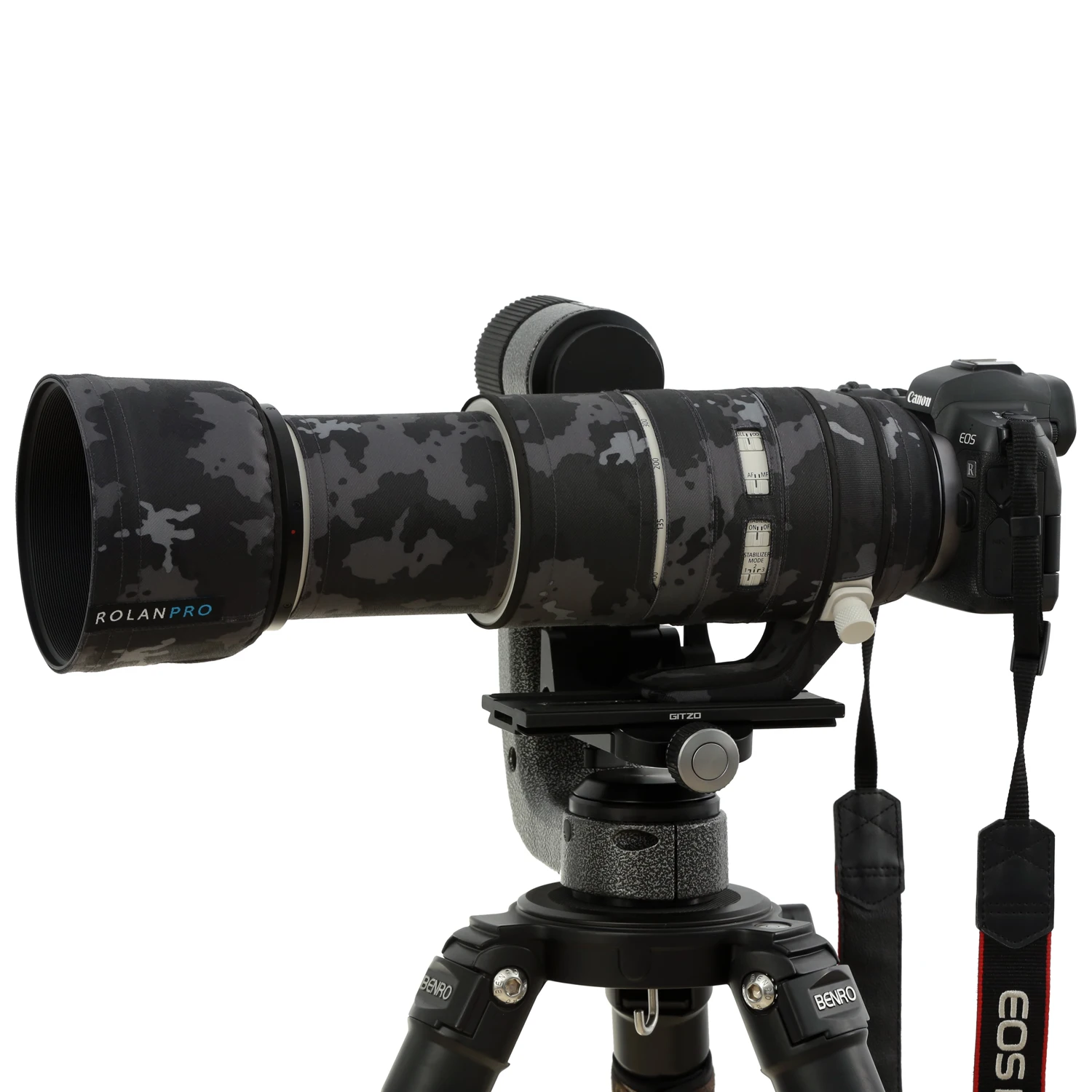 ROLANPRO Vízhatlan esőköpény objektív Köntös számára Kanonok RF 100-500mm F/4.5-7.1 L uhr USM Kendőzés Eső fedezze objektív Védnök Ingujj Fegyver