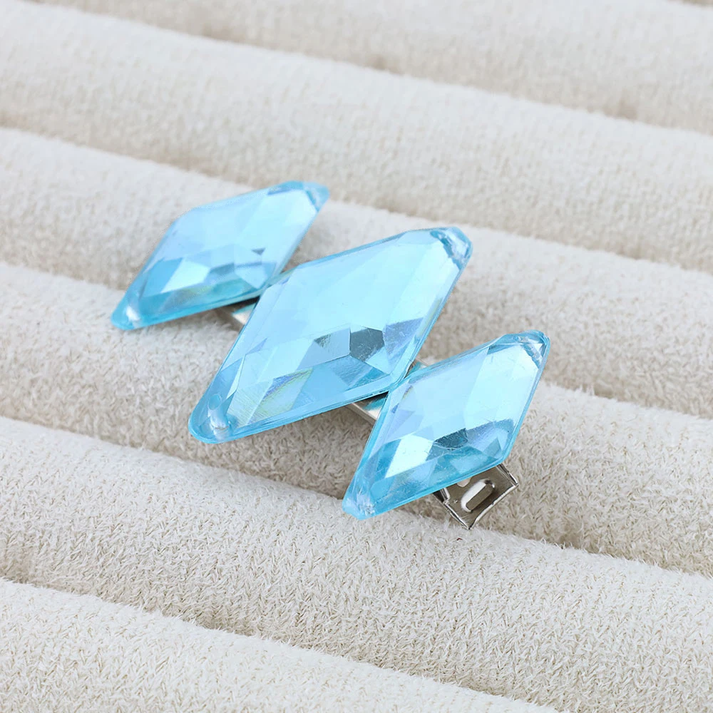 My and Little Pony Hairpin for Women and Girls, Blue Crystal Exquis Cosplay réinitialisation, Fashion Clothing Accessrespiration, Gifts