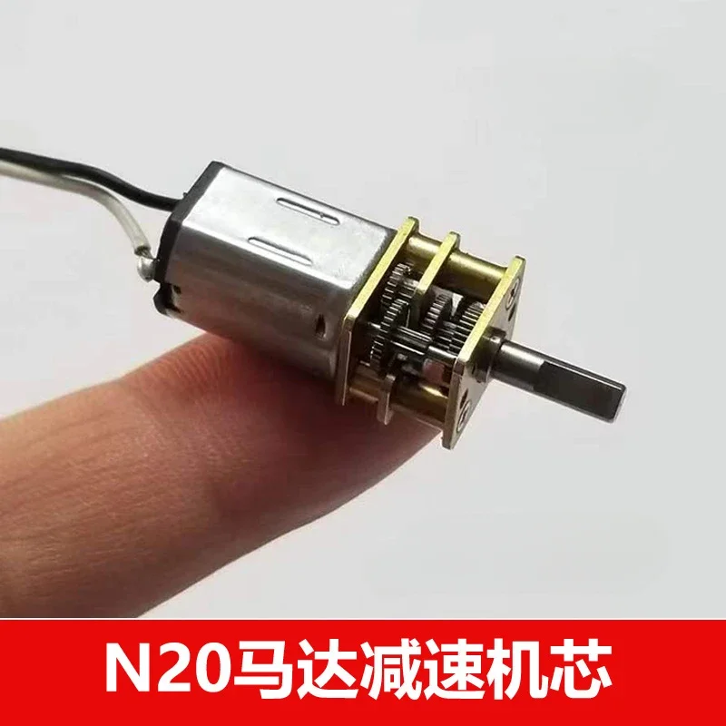 5PCS Spielzeug Roboter DIY Teile N20 Untersetzungsmotor 3-6V langsamer Motor Getriebe 3mmd Wellenbewegung
