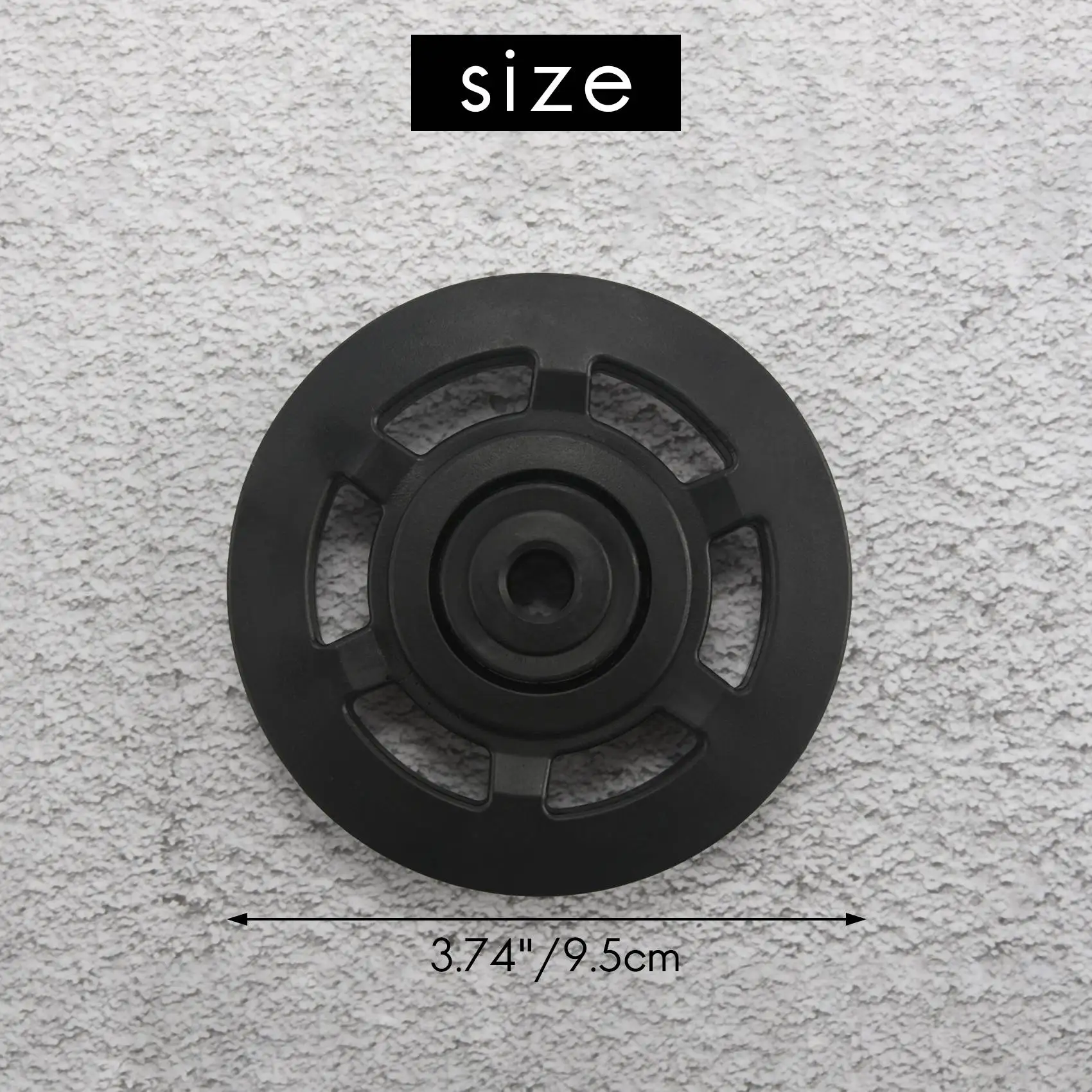 4 قطعة 95 مللي متر العالمي تحمل بكرة عجلة كابل أجهزة لياقة بدنية اكسسوارات معدات الصالة الرياضية جزء أداة مقاومة للاهتراء مع لون نادر