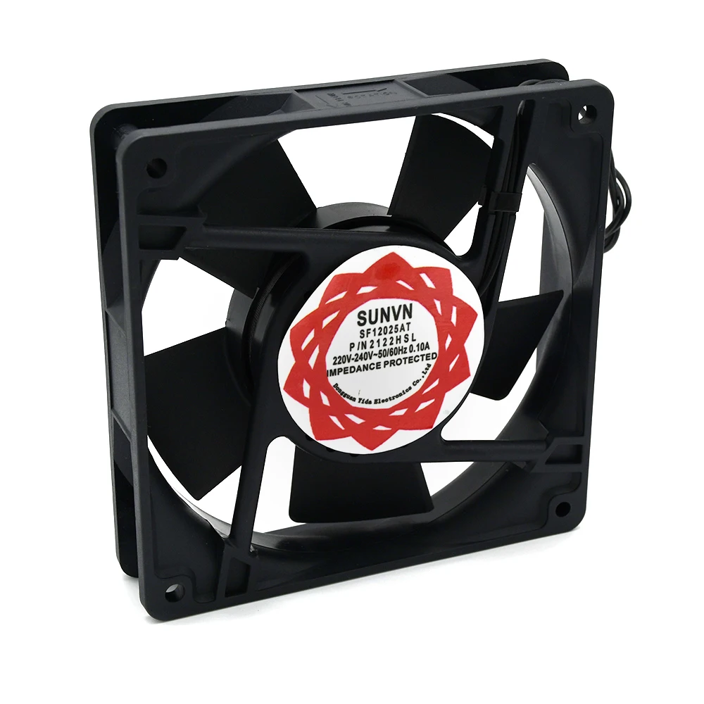 120mm 12cm 12025 Fan AC 220V 120mm*120mm*25mm Cooling Fan Oil-containing Industrial Chassis AC Fan SF-12025