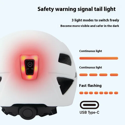 Imagen 2 del producto Deportes al aire libre Ciclismo Casco de seguridad Gorra de béisbol Sombrero para motocicleta Bicicleta Scooter Casco de bicicleta de carretera de montaña para hombres y mujeres