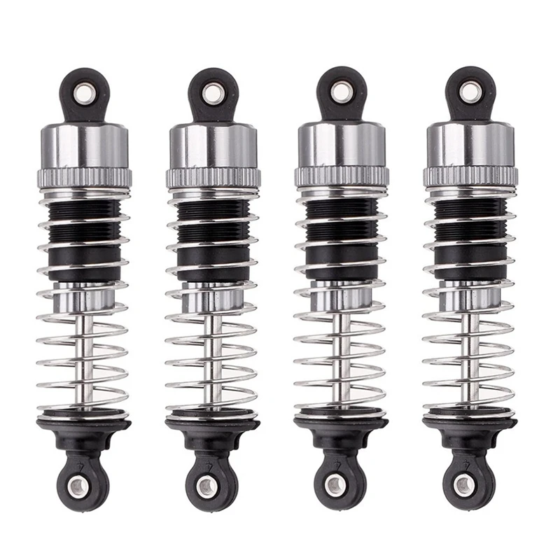 4Pcs Oil Metal Shock Absorber Damper for HBX 16889 16889A 16890 16890A SG1601 SG1602 1/16 RC Car Upgrade Parts