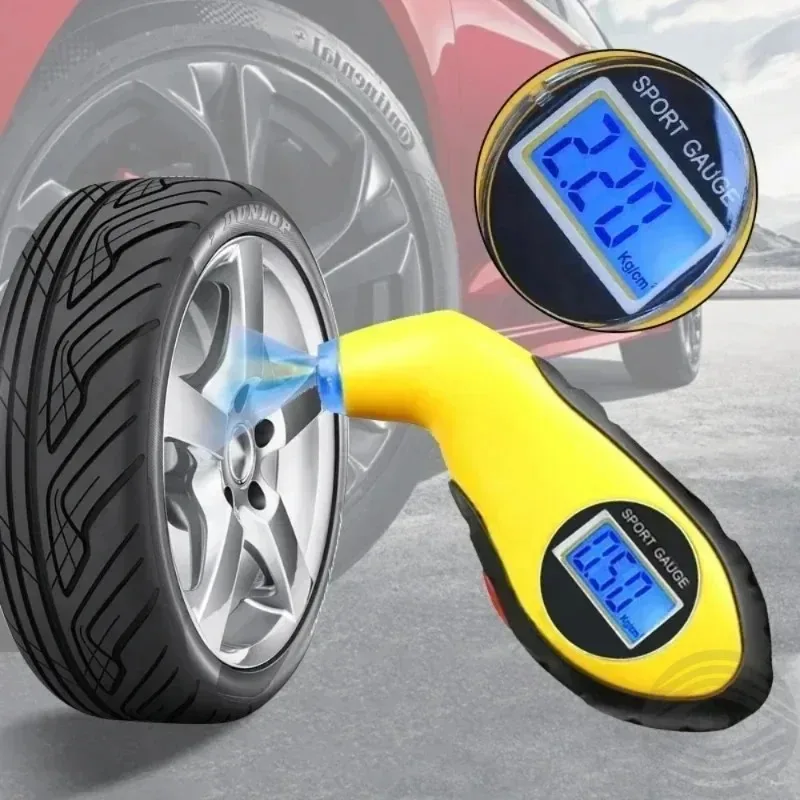 

Lyr 1pcs High Precision Digital Display Monitoring Table for Tire Pressure and Deflation of Automotive Tires