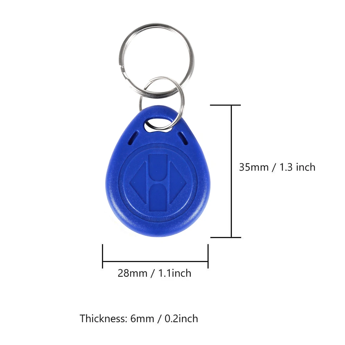 10 stücke RFID Tag 125KHz Proximity Karte Keyfobs Key Fob Access Control Reader Smart ID Keyfob Token