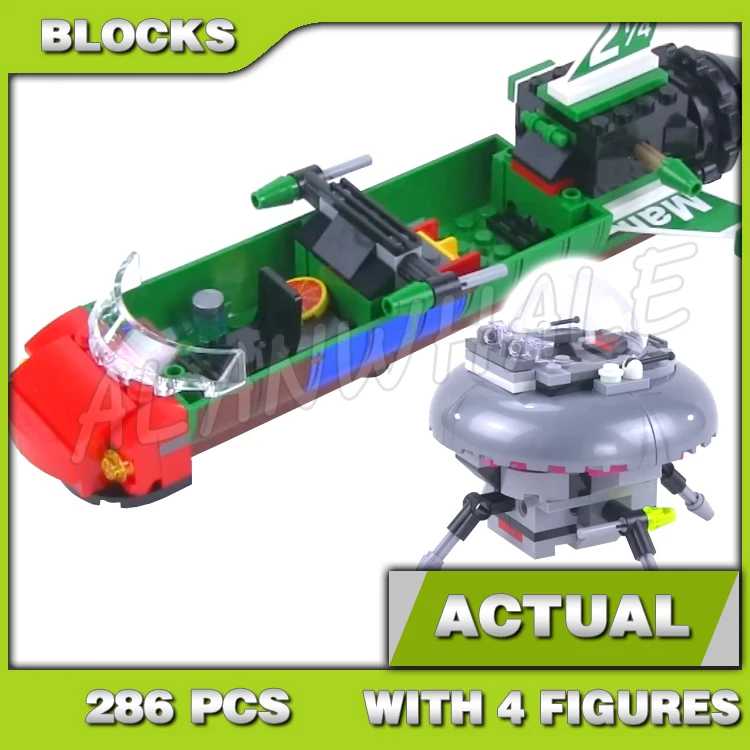 

286 шт. Shinobi черепаха ракета Sky Strike корабль пицца шутер эжектор сиденье 10263 строительные блоки игрушки, совместимые с моделью