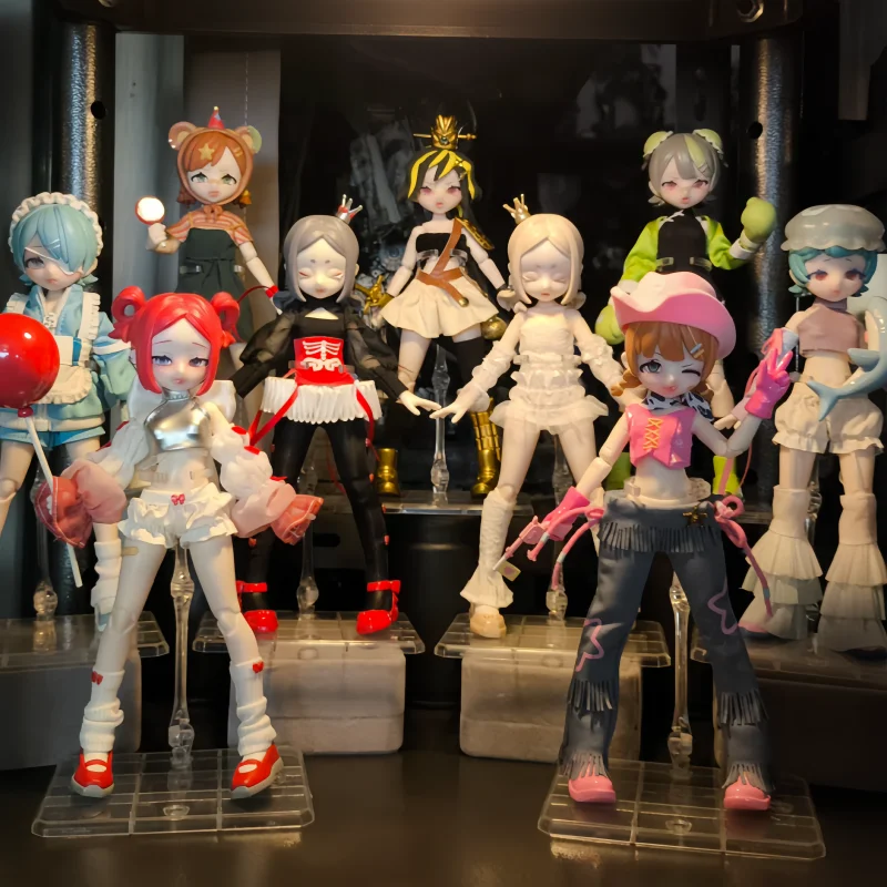 

Eve Lynna Dreamland series blind box movable and replaceable doll BJD trendy girls toys collectible figurine new item in stock