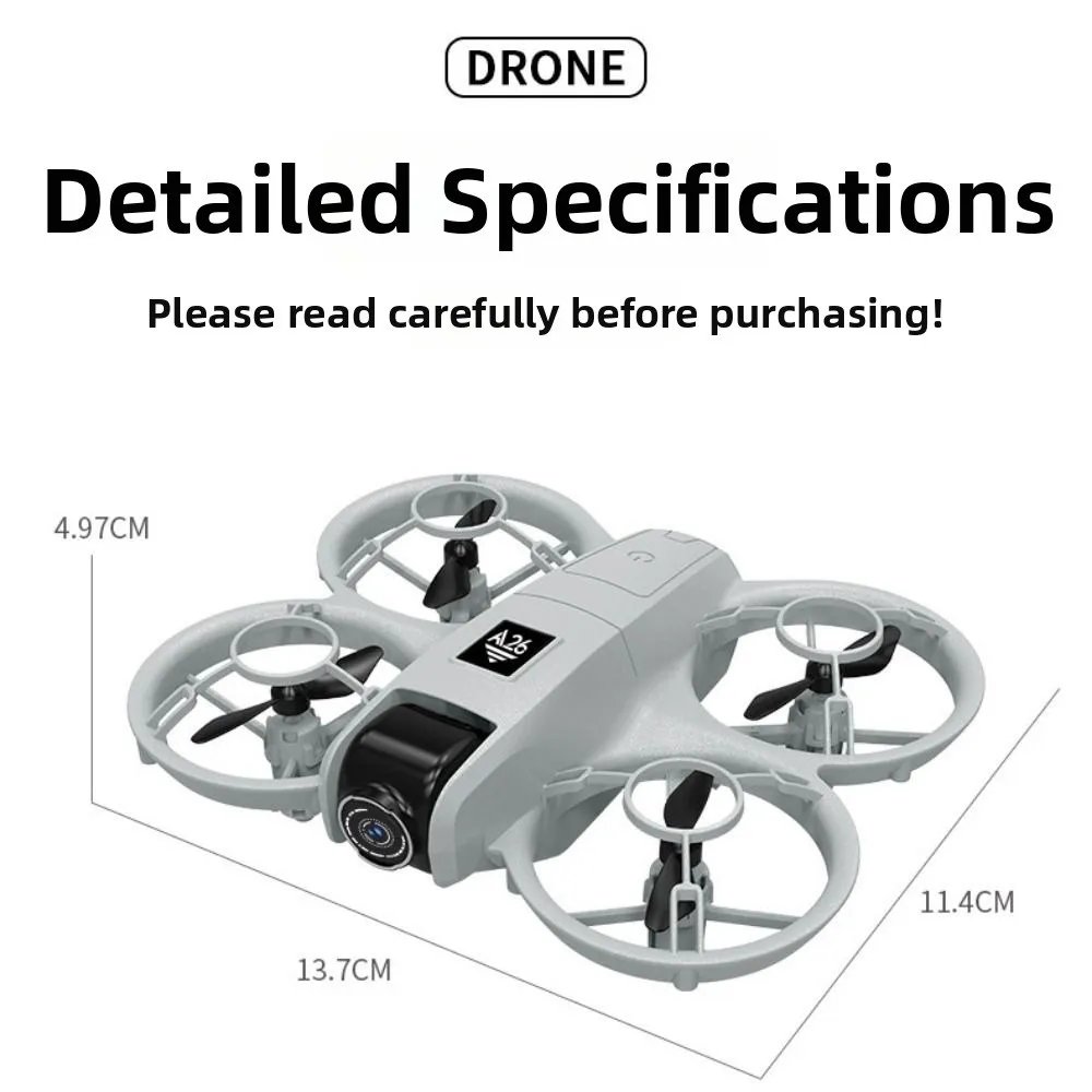 High Quality UAV A26 Plastic Kids Gift Mini Aerial 2 Colors Quadcopter Toys