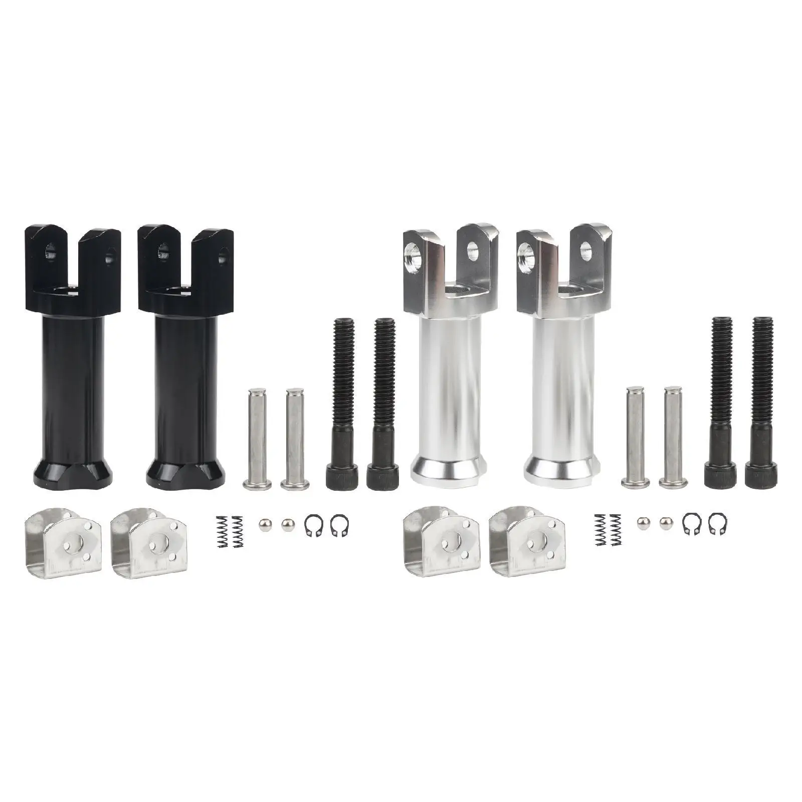 Passenger Footpeg Support Kit Replacement Portable Easy to Install Premium Professional Practical Accessories Left and Right