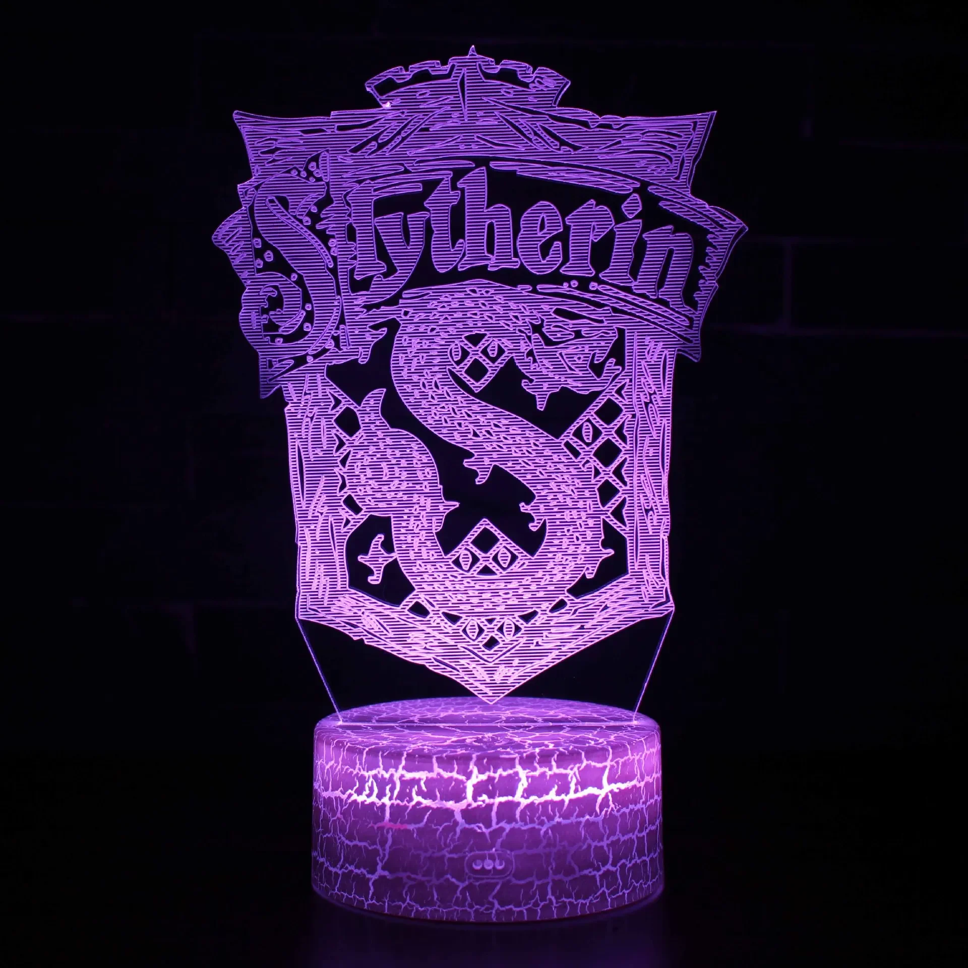 Harry Potter 3D Night Light Quidditch Hogwarts Gryffindor Slytherin Lamp Figure Toys Led Creative toys for Home Decor Gifts