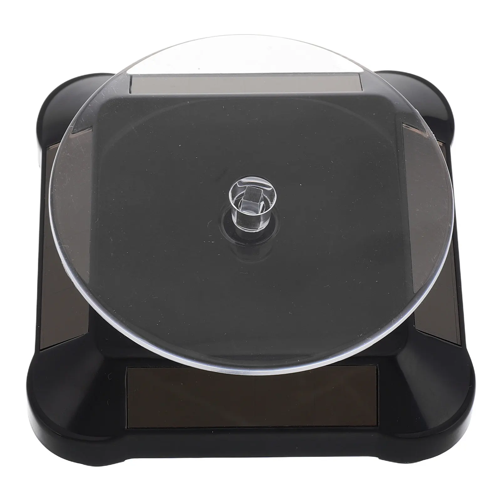 Automatic Solar Rotating Jewelry Display Stand Sleek Design Rotating Platform for Jewelry Stores Boutiques Personal Collections