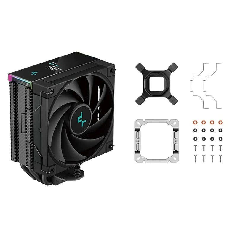 

Hot Saledeepcool AK400 CPU Processor Cooling Fan Radiator Digital Display For LGA1700/1200 115X