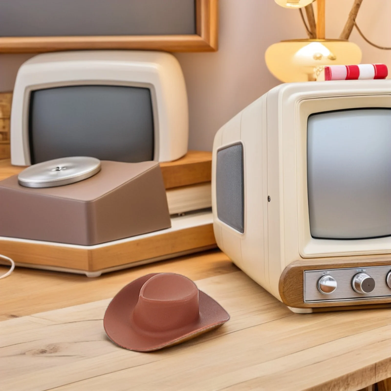 40pcs Mini Cowboy Plastic Tiny Hats For Crafts Diy House Decor Accessories Bulk Miniature Hats Party Decoration