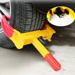 Car Tre lock parking space horn wheel vise property car wheel lock household clip lock Universal fitment Car Accessorie