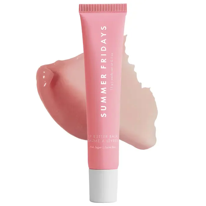 Summer Fridays Lip Balm Moisturizing Mirror Lip Gloss Lip Vanilla Pink Sugar Coffee Cake Smell Lipstick Transparent Oil Makeup