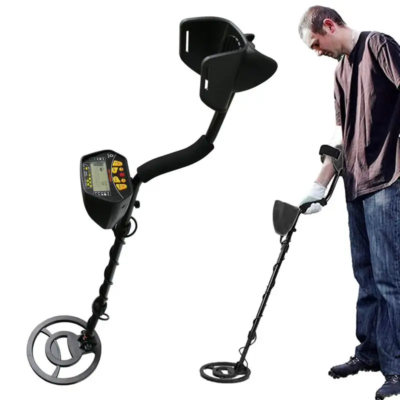 

Waterproof Metal Detector Portable Handheld Jewelry Accurate Locating Treasure Hunter Adjustable Coil Scanner Tool