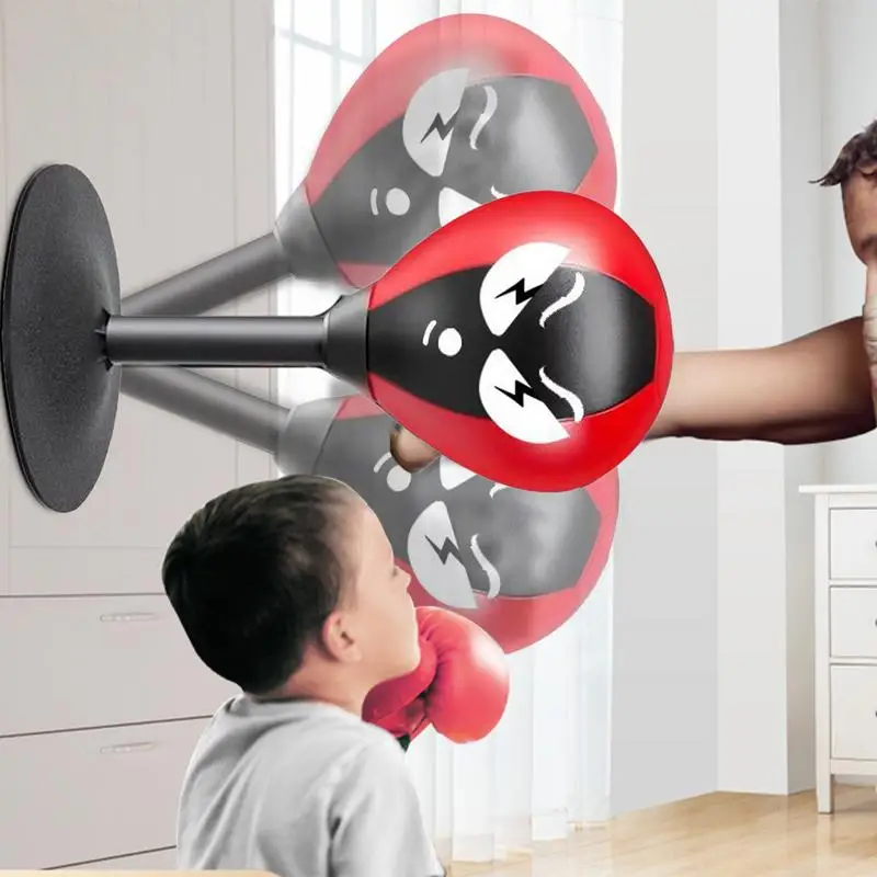 Desktop Punching Bag Table Boxing Punch Ball with Strong Suction Cup Kids Adults Stress Relief Toys For Thai Sports Equipment