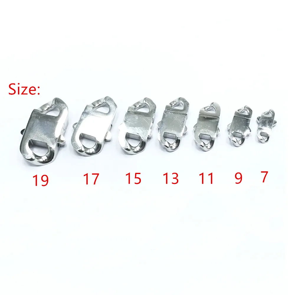 Stainless Steel Spring Clasps Lobster Clasp for DIY Cuba Hiphop Chain Bracelet and Necklace Buckle Jewelry Making Fittings