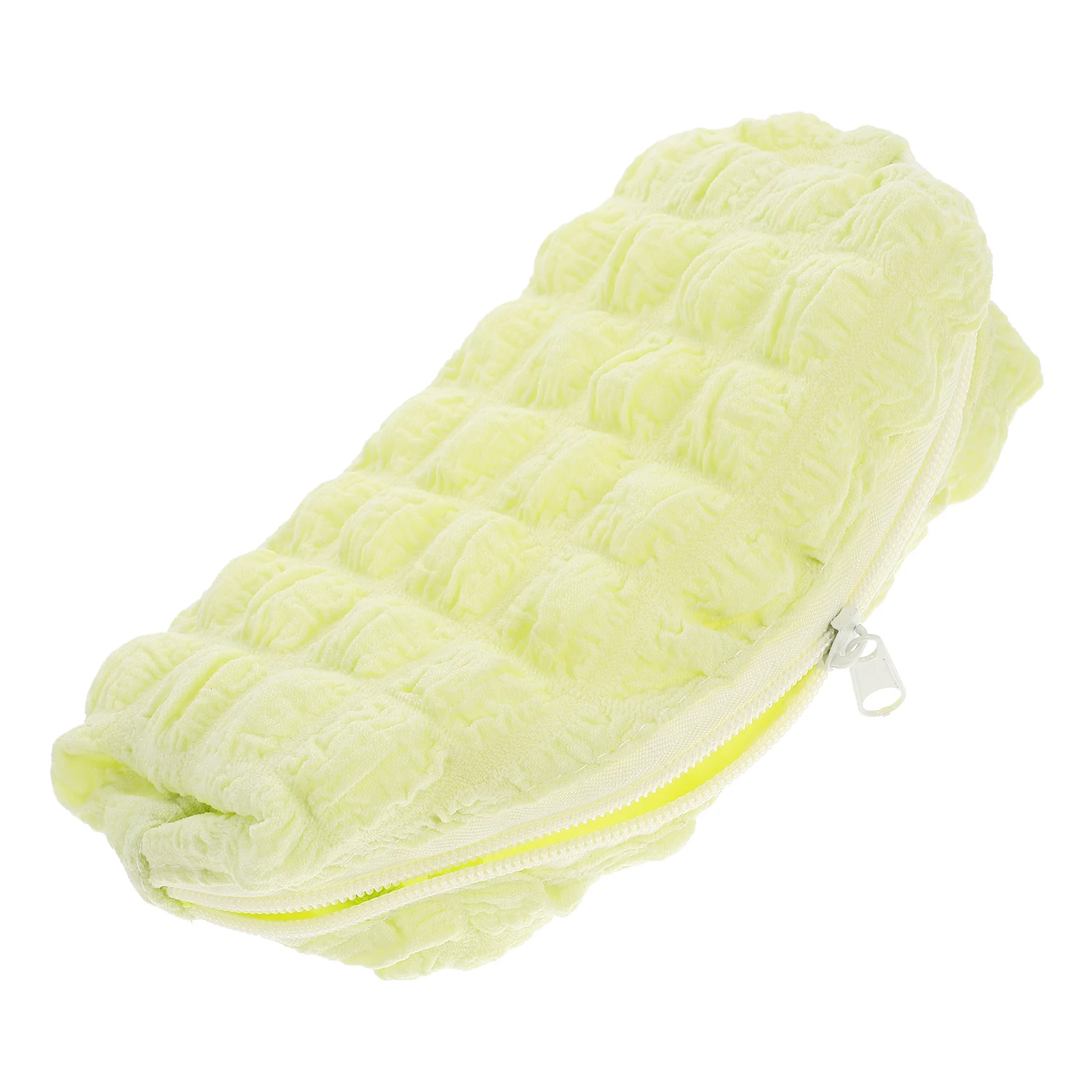 

Cream Puff Pen Bag Cute Makeup Organizer Bags for Women Pouch Storage Case Cosmetics Pencil Travel Female