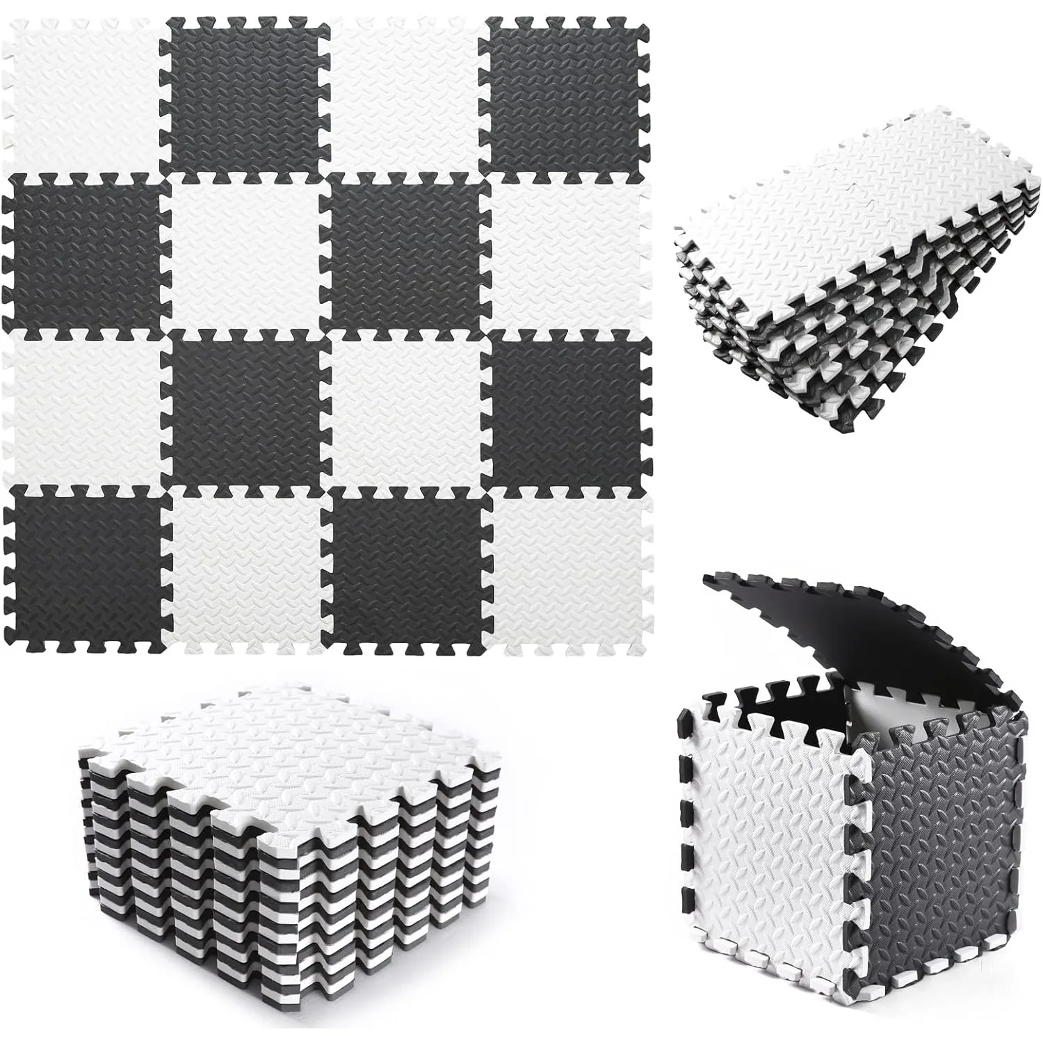 

8/16/20-Piece Baby Crawling Mat Non-Slip Play Mat Children's Fitness Activity Mat Suitable for Bedroom Garage and Outdoor Use