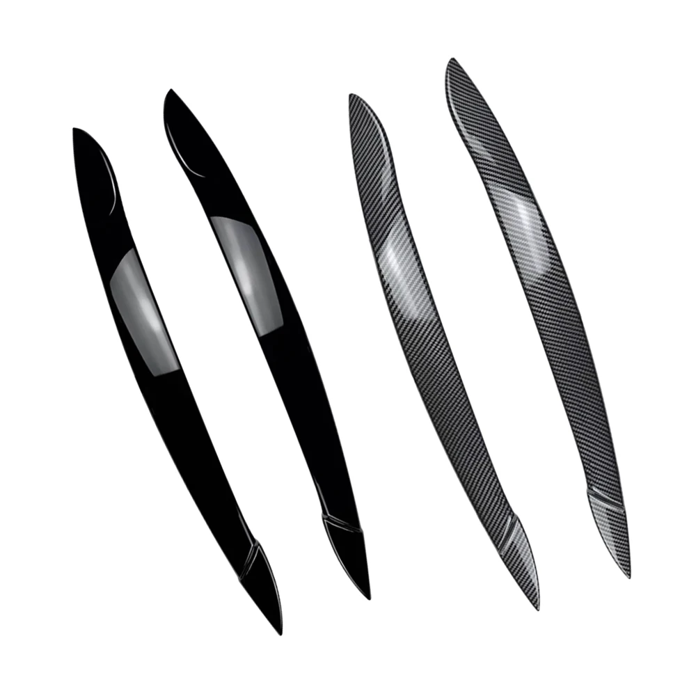 

Передняя, левая/правая для BMW X5 E70 2008-2013 после июня 2008 года, наклейка на дизайн, 1 пара x крышка век передней фары