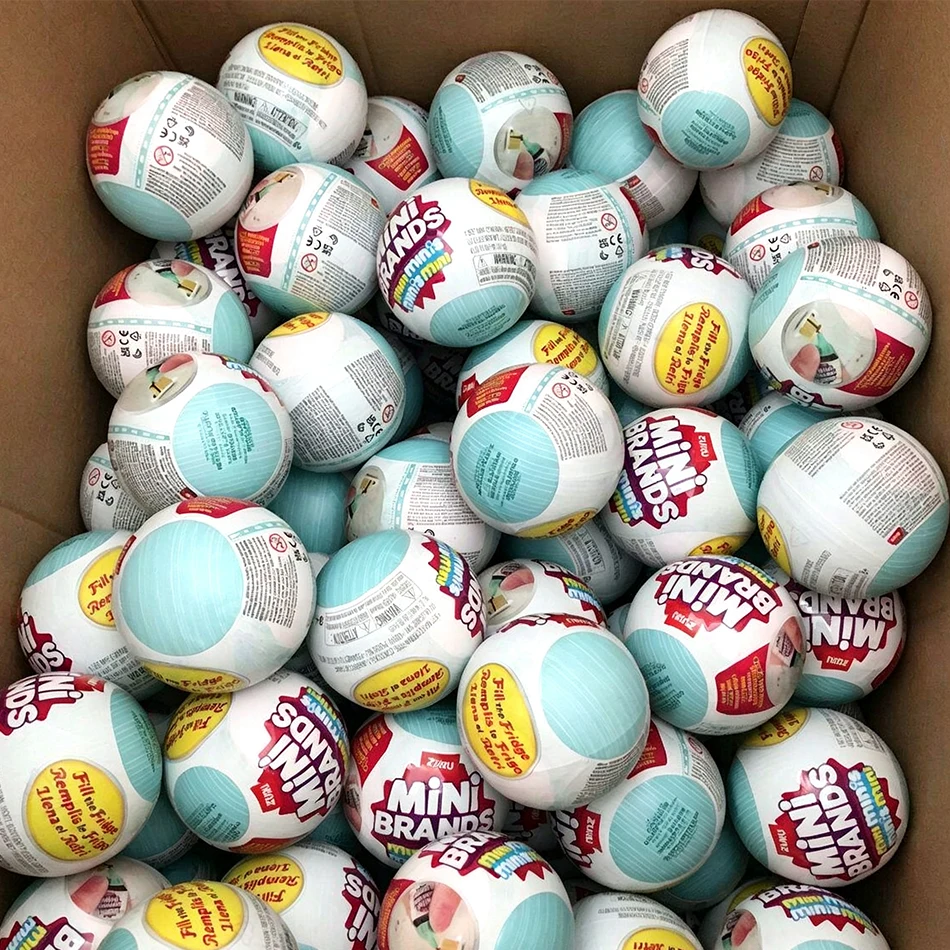 1-6 Stück Mini-Marken-Kapselspielzeug Überraschungsbälle Mini-Schmuckstücke Serie Blindbox Mini-Zubehör Sammlerstücke Vielfältiges Sortiment – Detail 8