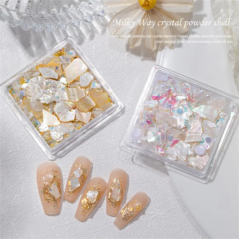 

Nail Decoration Nail Drill Symphony Nail Accessories Nail Patch Sequin Glitter The Galaxy Symphony Of Light Nail Art Sequins