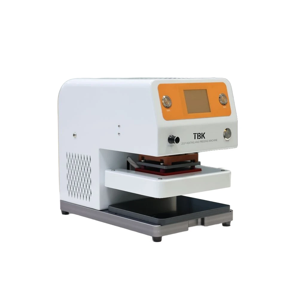 【HOT】TBK201P Built-in Pump Heating Pressure Machine Independent Pressure Adjustment Stable Bonding for Consumer Electronics