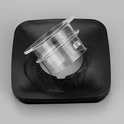 2pcs/set Blender Square Jar Lid with Center Filler Cap fit for Square Top Glass or Plastic Oster Blender Kitchen Blender Parts