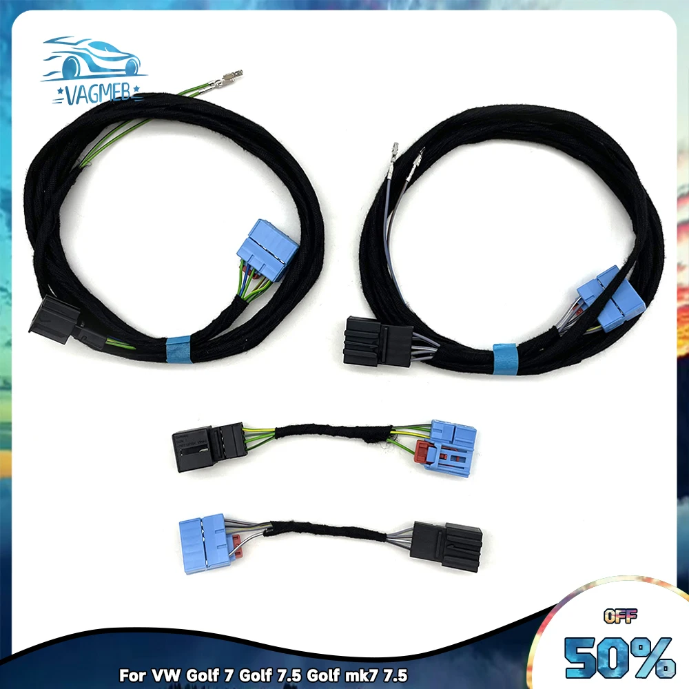 

For VW Golf 7 Golf 7.5 Golf mk7 7.5 Flowing tail light adapter line halogen upgrade Flowing shape