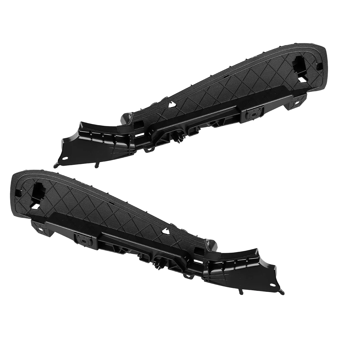 1 Pair Black Left & Right Seat Track Rail Covers Supports 52107317459 52107317458 Fit for BMW 5 6 7 F07 F10 F11 F90 G30 G31 G32